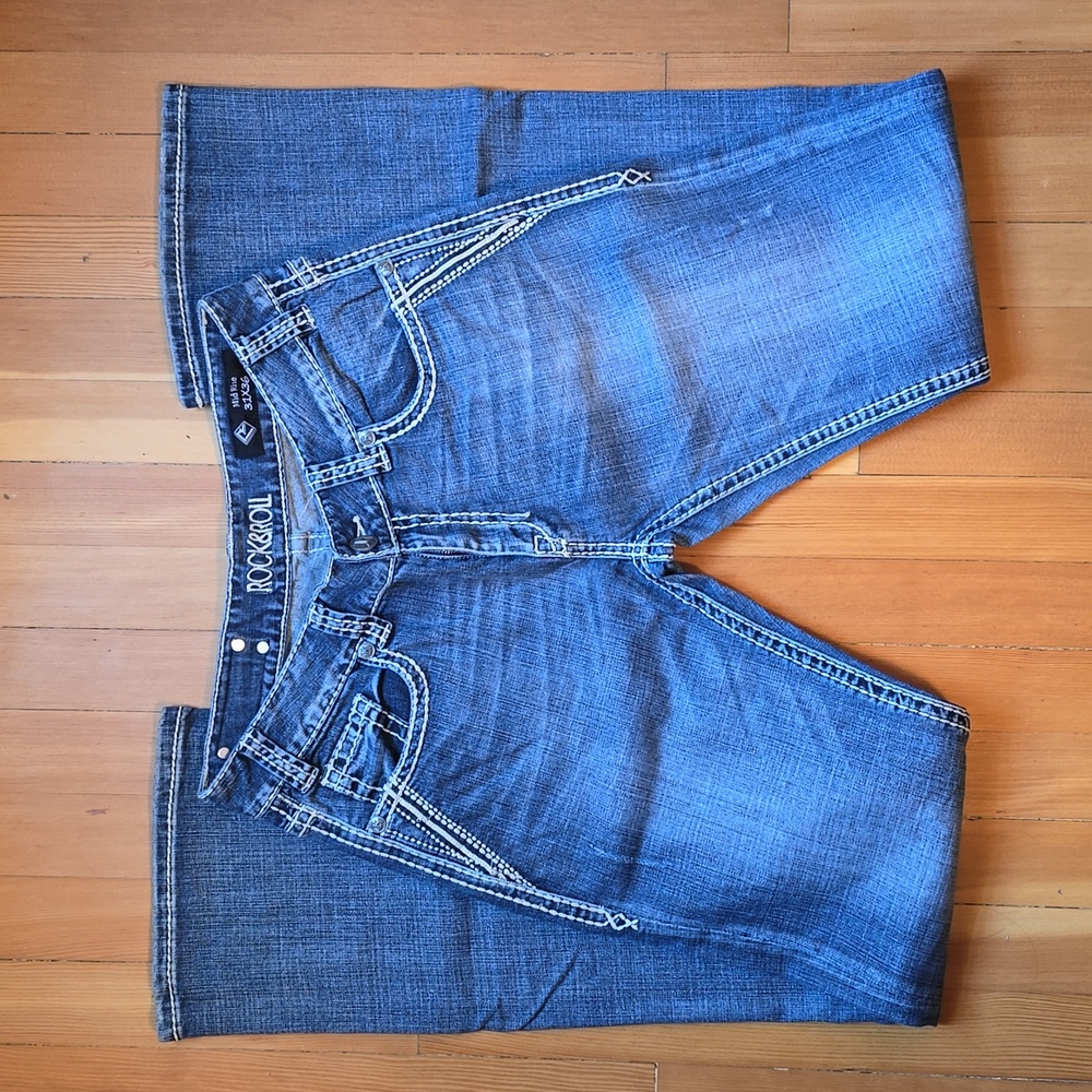 Rock&Roll Denim Mid Rise Jeans 31x36